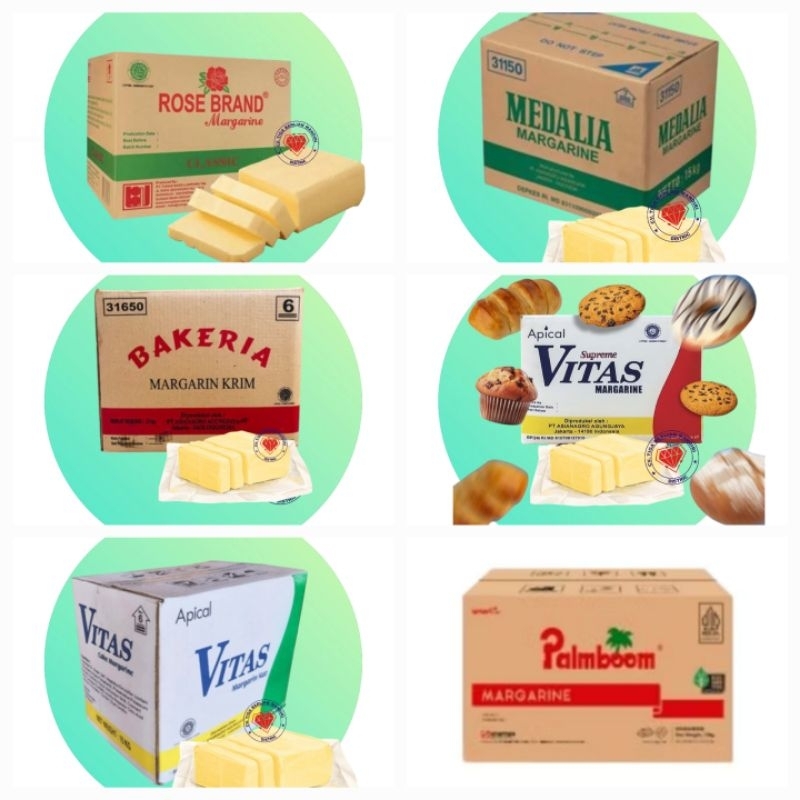 

MARGARIN#MOTHERCHOISE#SIMAS#AMANDA#ROSEBRAND#MEDALIA#VITAS CAKE#VITAS SUPRIME#BAKERIA#REPACK 500 GRM