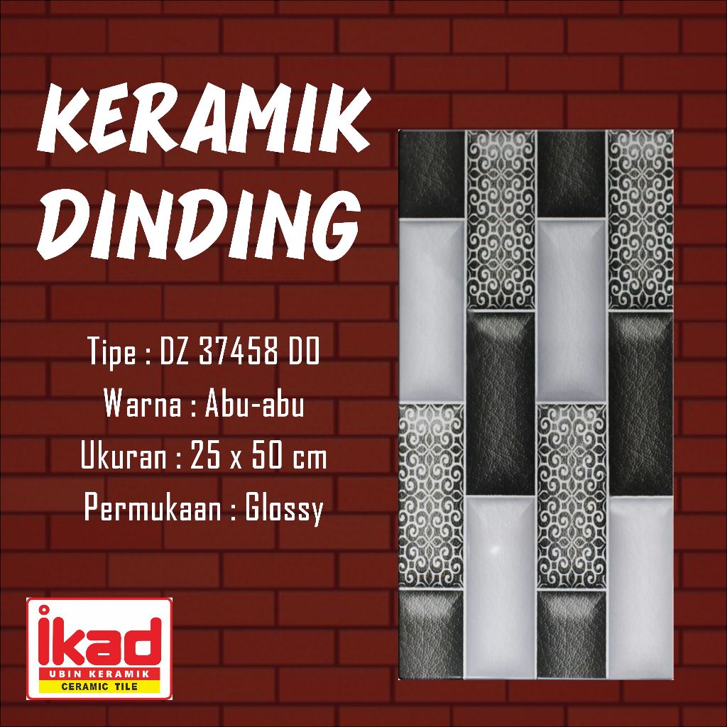 IKAD - KERAMIK DINDING 25X50/ WALL TILE/ KERAMIK DINDING/ KERAMIK
