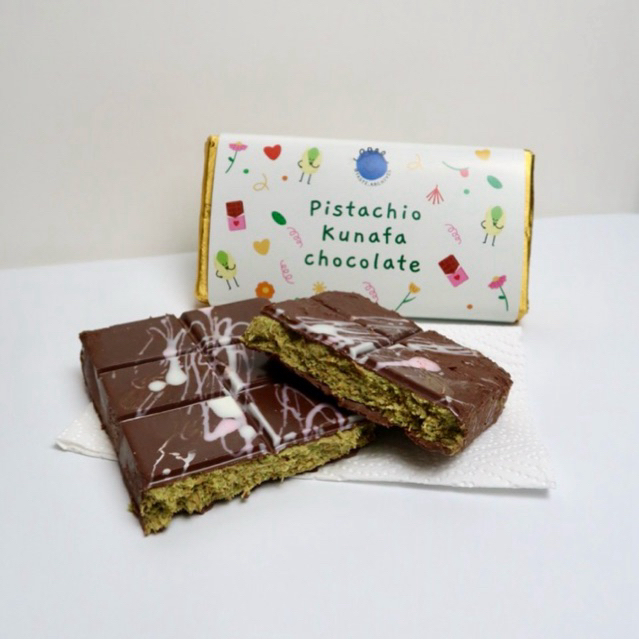 

Dubai Pistachio Kunafa Chocolate READY by Noiro
