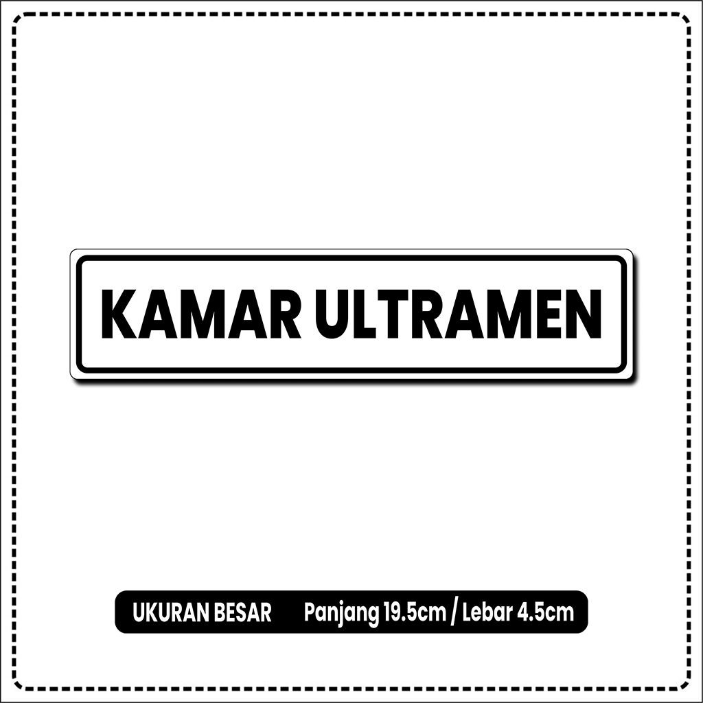 

STIKER KAMAR ULTRAMEN BAHAN VINYL ANTI AIR