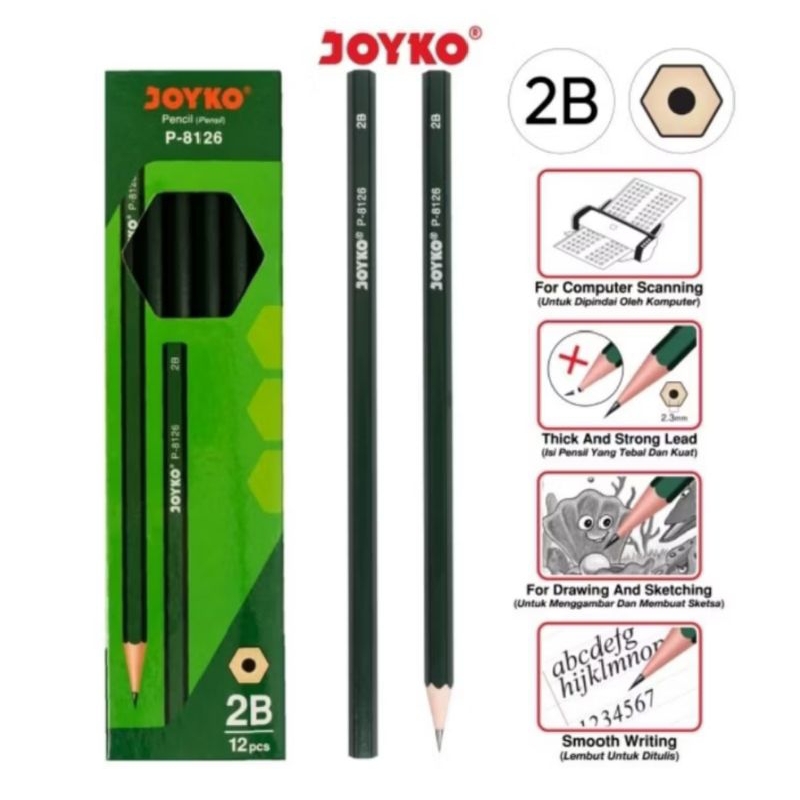 

pensil joyco 2B P-8126//my pensil 2B