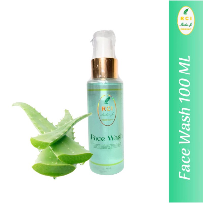 NEW FACIAL WASH RCI SKINCARE 100ml/Sabun Wajah Cair RCI SKINCARE