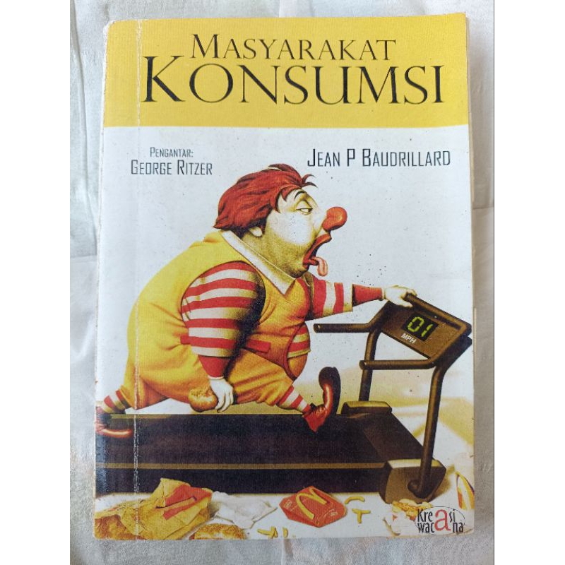 BUKU Masyarakat Konsumsi - Jean Boudrillard
