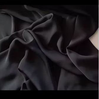 kain fursan silk jetblack