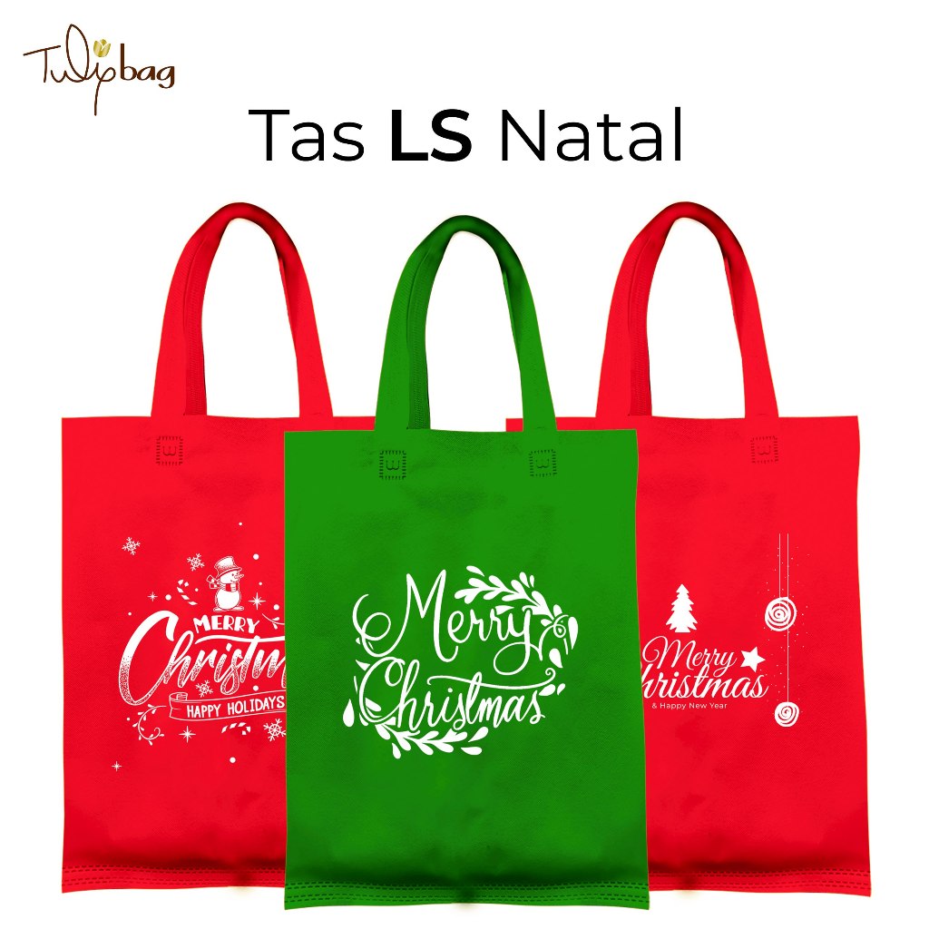 

Tulipbag - Goodie Bag Natal / Tas Hampers Natal 75 gsm