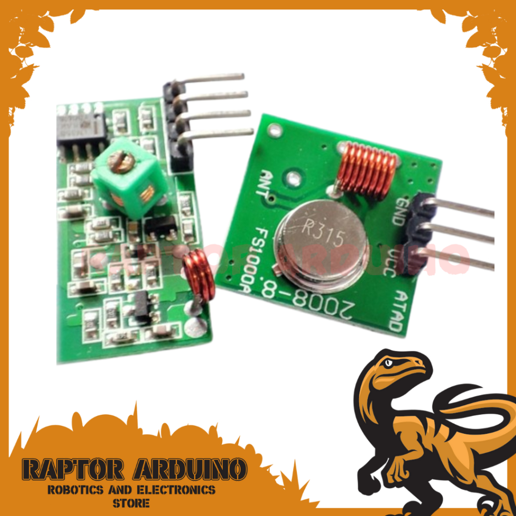 315M 315Mhz 315 Mhz Rf Transmitter and Receiver wireless module