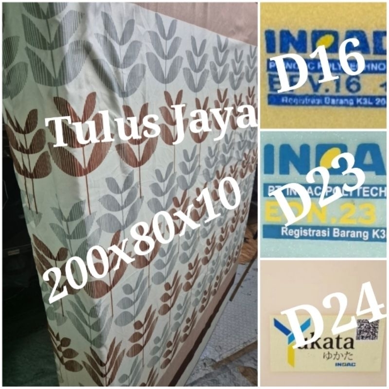 200x80x10 Topper/Kasur Busa INOAC Yukata