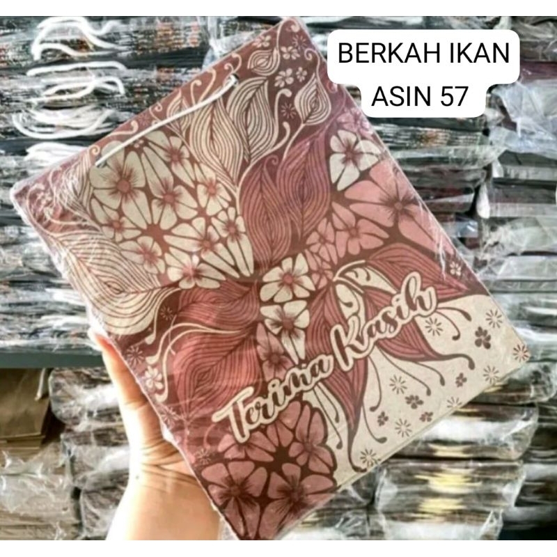 

OBRAL MURAH!!!100pcs PAPERBAG MOTIF BATIK