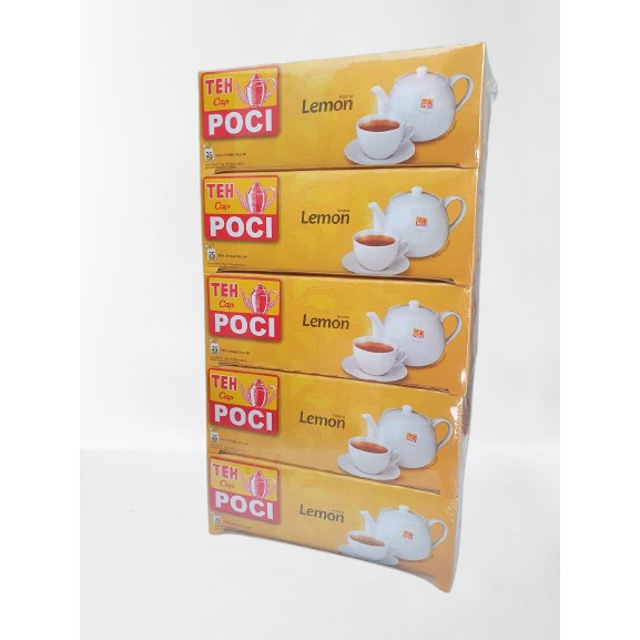 

Teh Celup Poci Lemon 25 Teabags x 5 kotak - TBB25PL