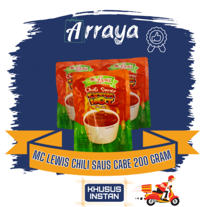 

MC LEWIS CHILI SAUS CABE 200 GRAM