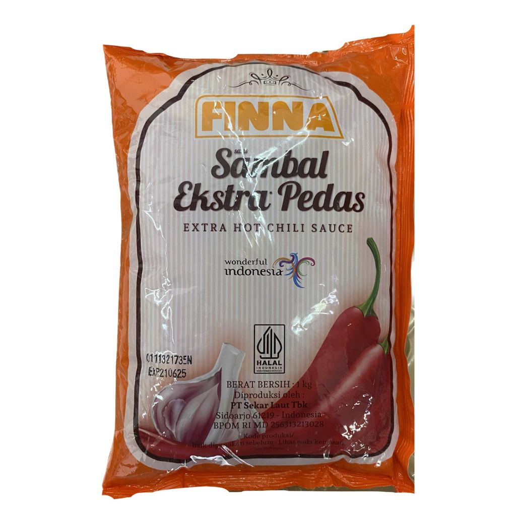 

FINNA saus sambal extra pedas (extra hot chili sauce)
