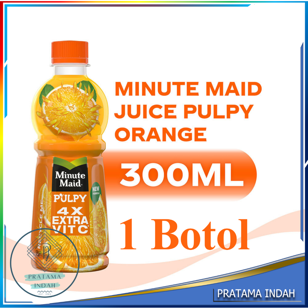 

Minute Maid Pulpy Orange 300ml Harga 1 Botol