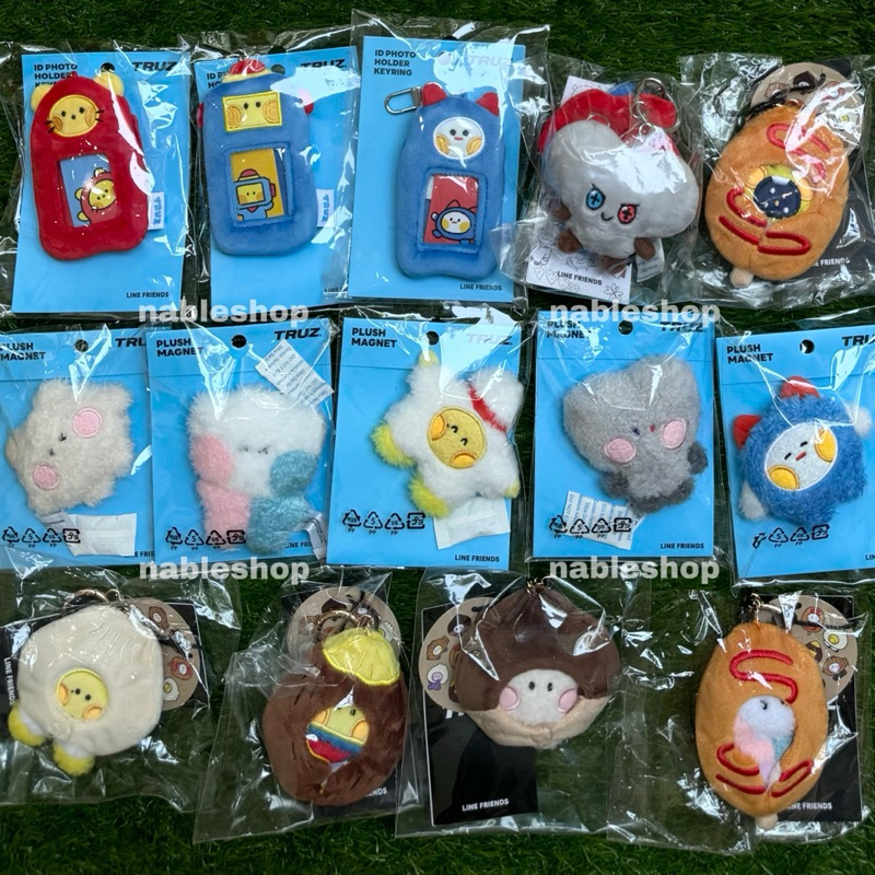 [READY STOCK] TRUZ BC MININI ID HOLDER PLUSH MAGNET POUCH PHOTOCARD HOLDER CHILLI ROMY BONBON YOCHI 