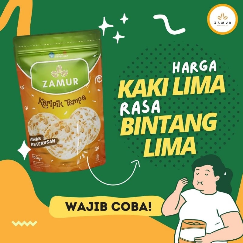 

Kripik Tempe Zamur