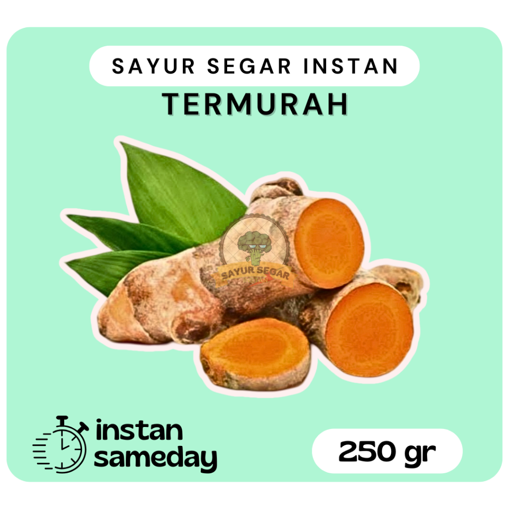 

Kunyit Super 250gram - Sayur Segar Instan