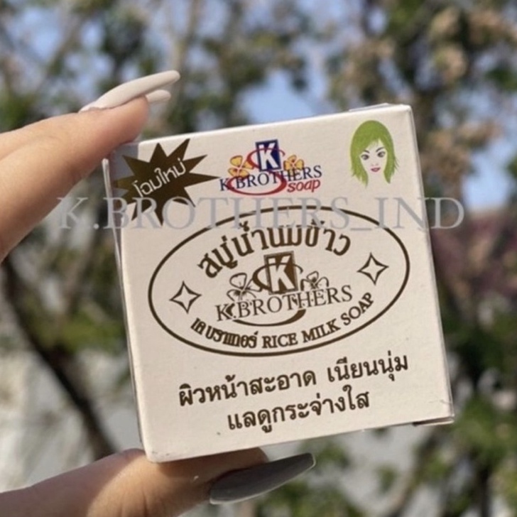 LANGSUNG BELI GAN Sabun beras jam  rice milk gluta collagen soap  Snow Lotus  K 65gr original thaila