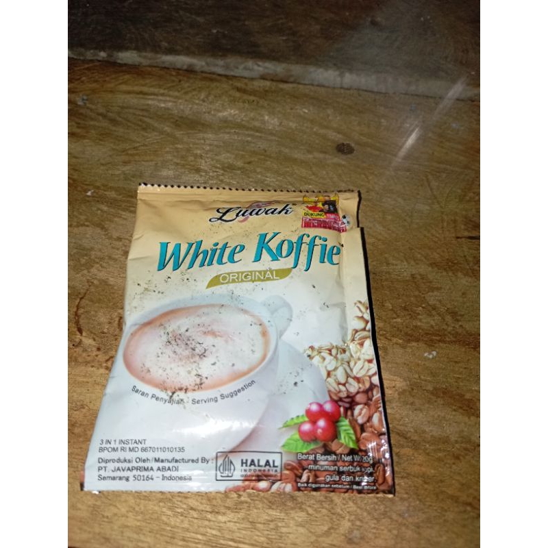 

white kopi