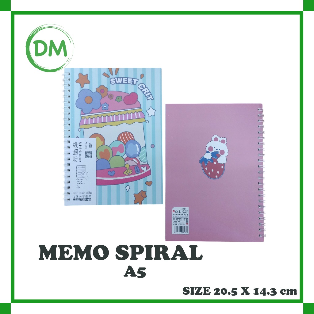 

6525 - 49 MEMO SPIRAL SWEET