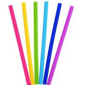 READY STOCK Sedotan Silikon Ramah Lingkungan Bisa Di Lipat Kecil 5 mm  Lurus