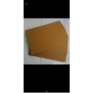 

PROMO TERGILA kardus lembaran 12x8 cm double wall murah tebal