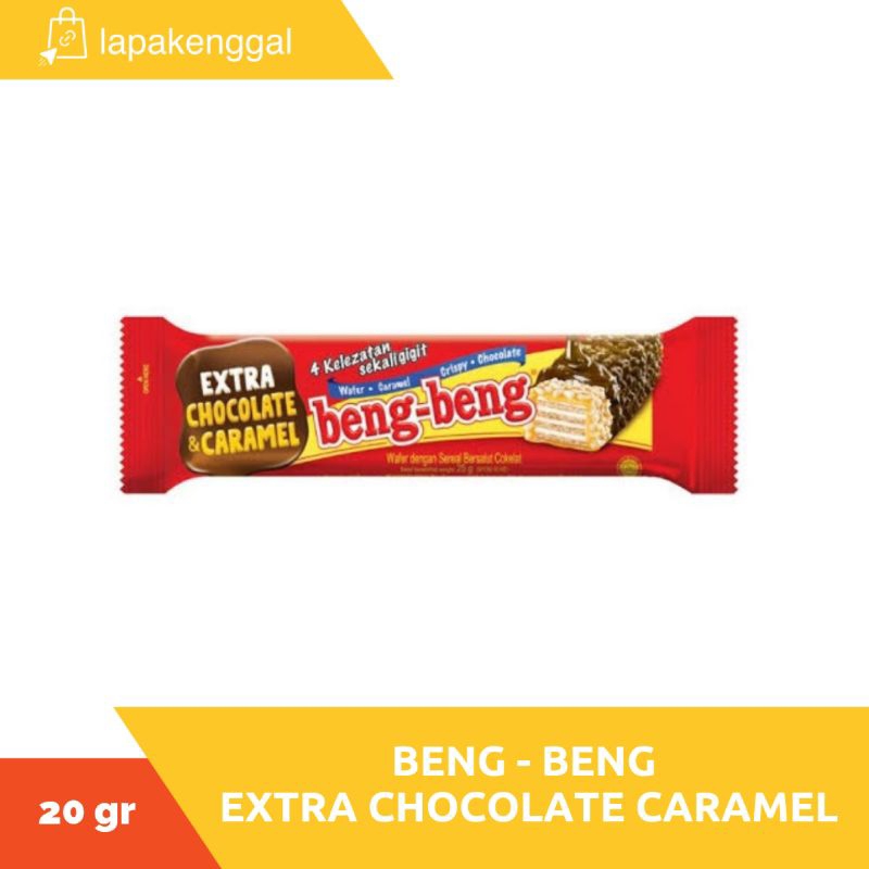 

Beng - Beng Extra Chocolate & Caramel 20 gr Ecer