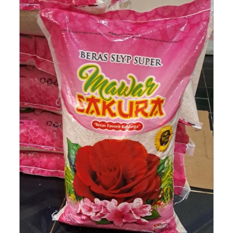 

beras mawar sakura utuh punel