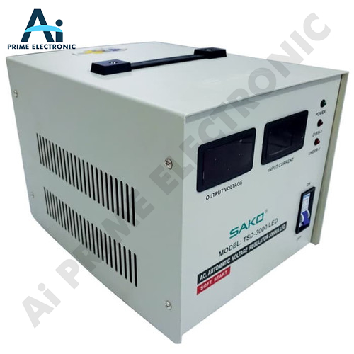 ORIGINAL SAKO TSD 3000 LED Stabilizer Listrik Digital Automatic 3000VA 3000 Watt