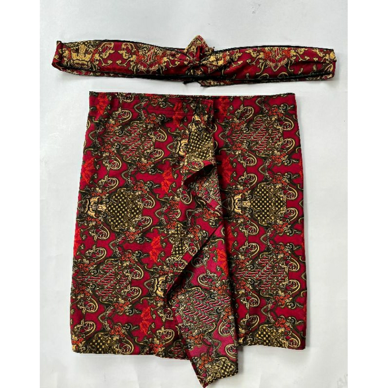 kain siger kain dodot kain sembong aksesories perlengkapan pencak silat anak anak