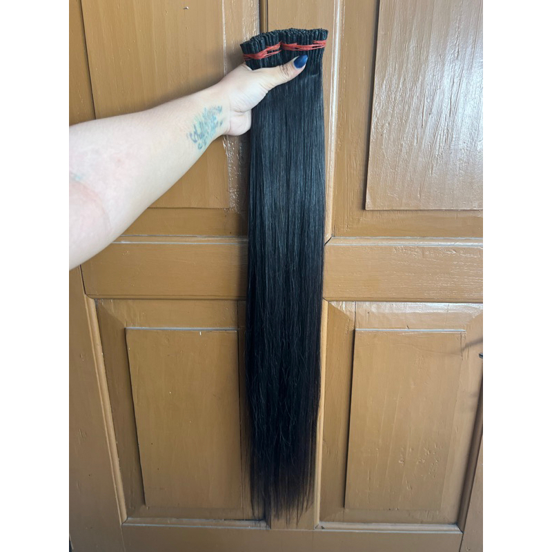 Hair Extension 70cm 100 helai smothing