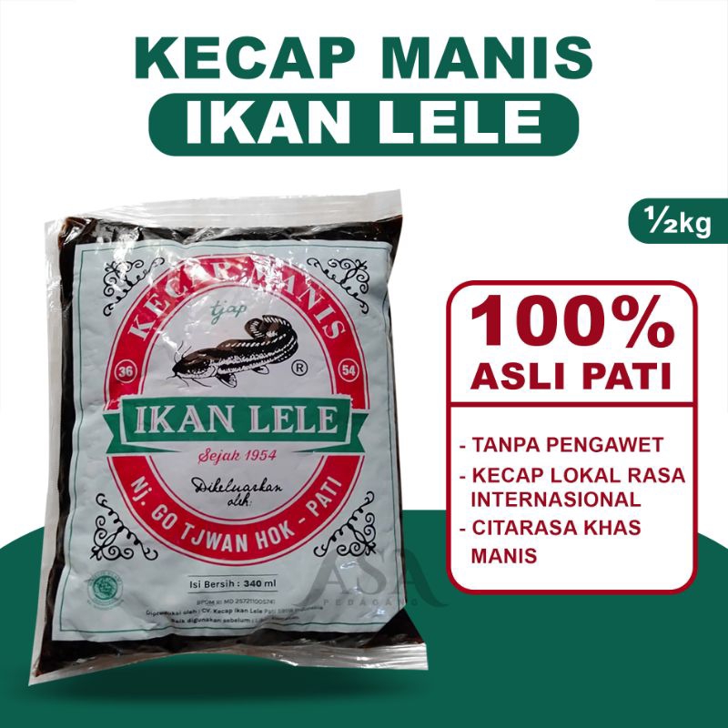 

Kecap Manis Cap Lele 340ml Oleh Oleh Pati
