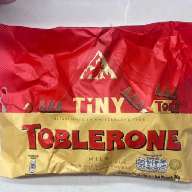 

[Ready To Eat] Toblerone Gold milk Shares Pack Toblerone Dark 200 gram, Import Snacks Oleh-Oleh Singapore, Oleh-Oleh Luar Negeri