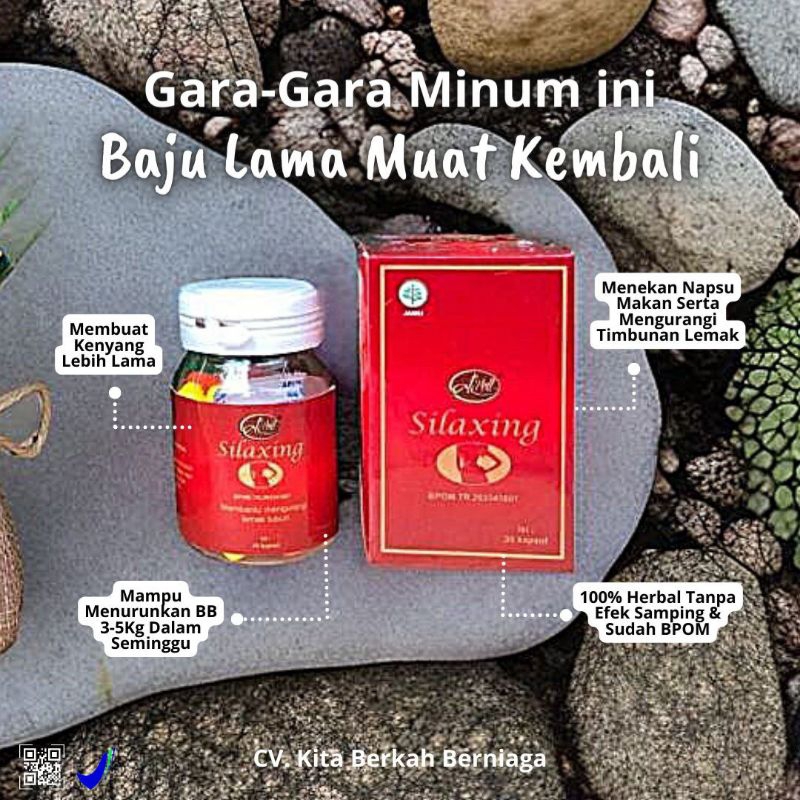 Apell Silaxing 2/Silaxing 2 Pelangsing/Pelangsing Herbal Alami Silaxing Step 2/Kapsul Apell Silaxing