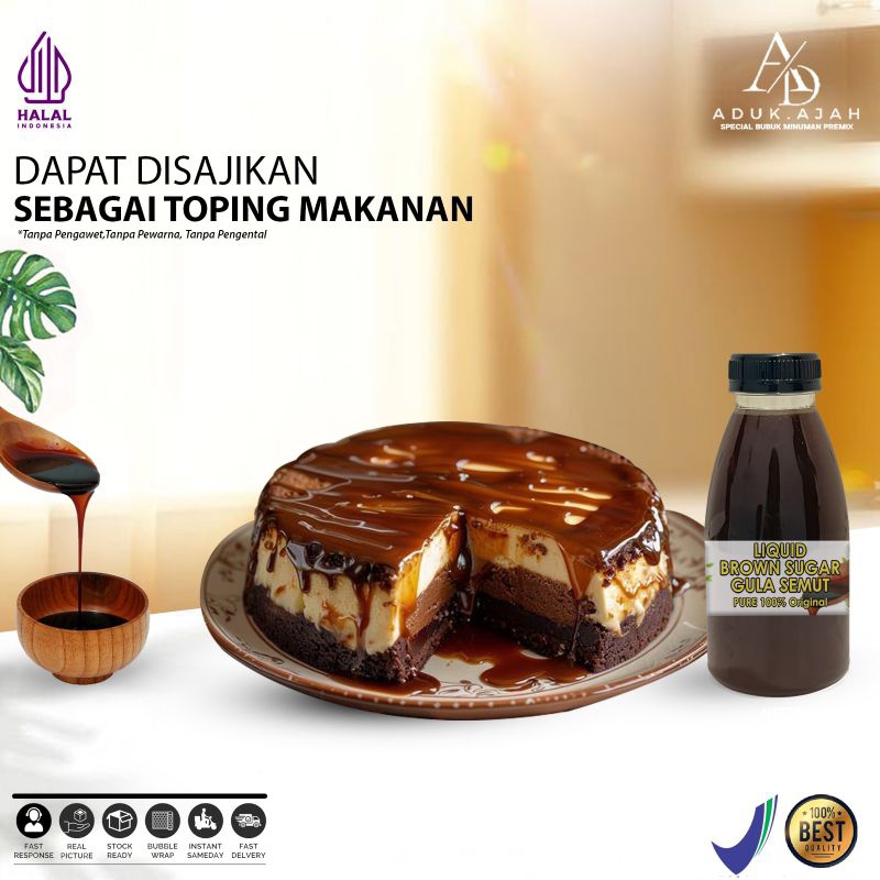 

Gula Aren Cair Premium Organik 500 ml