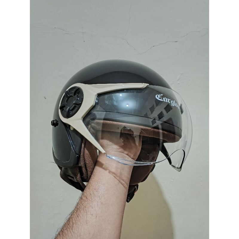 Cargloss Hijab Second ORIGINAL 100% Coklat Glossy