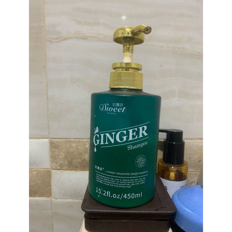 O'Sweet Ginger Singapore Shampoo 450ml - PRELOVED