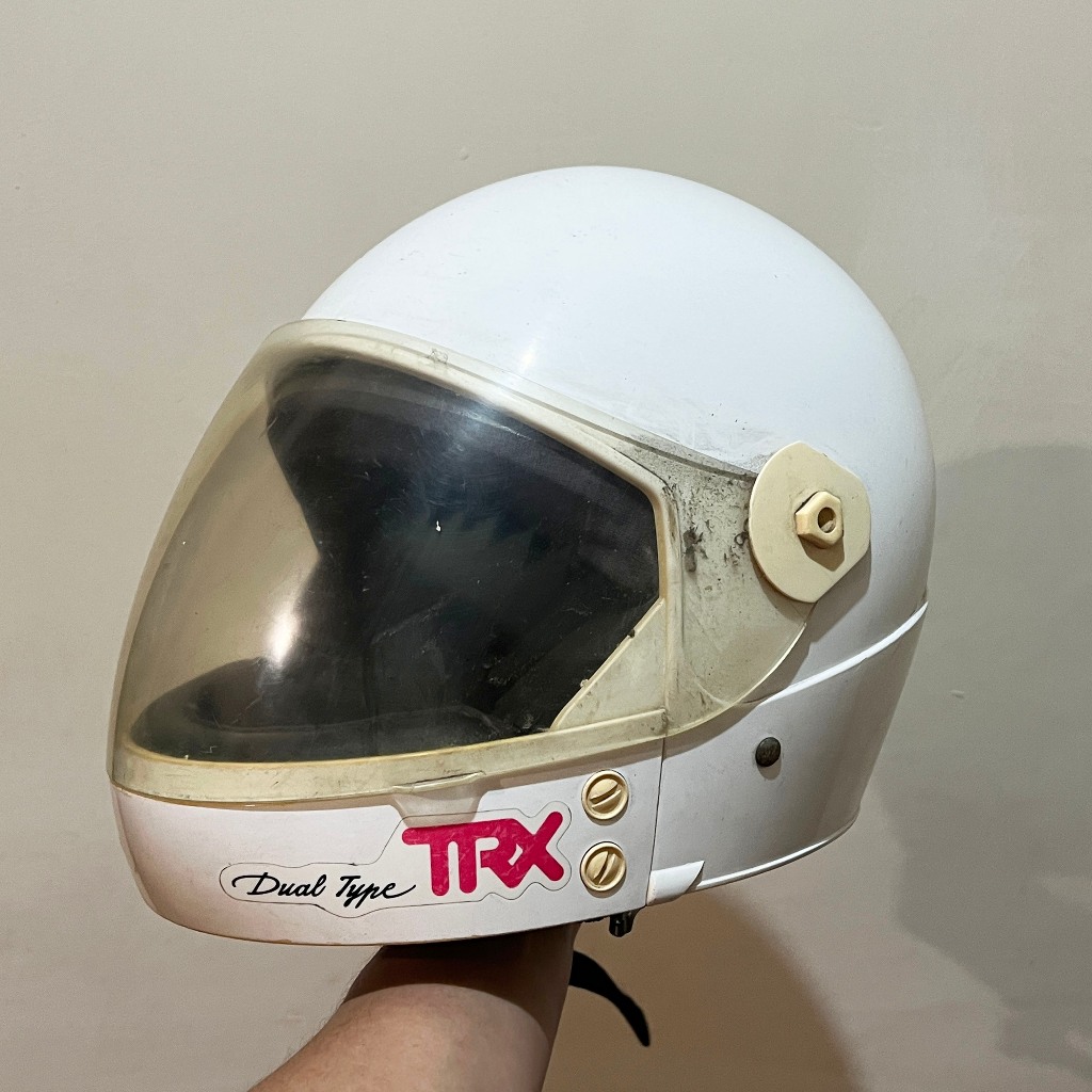 Preloved Second Helm Honda TRX Jadul Full Face Astronot