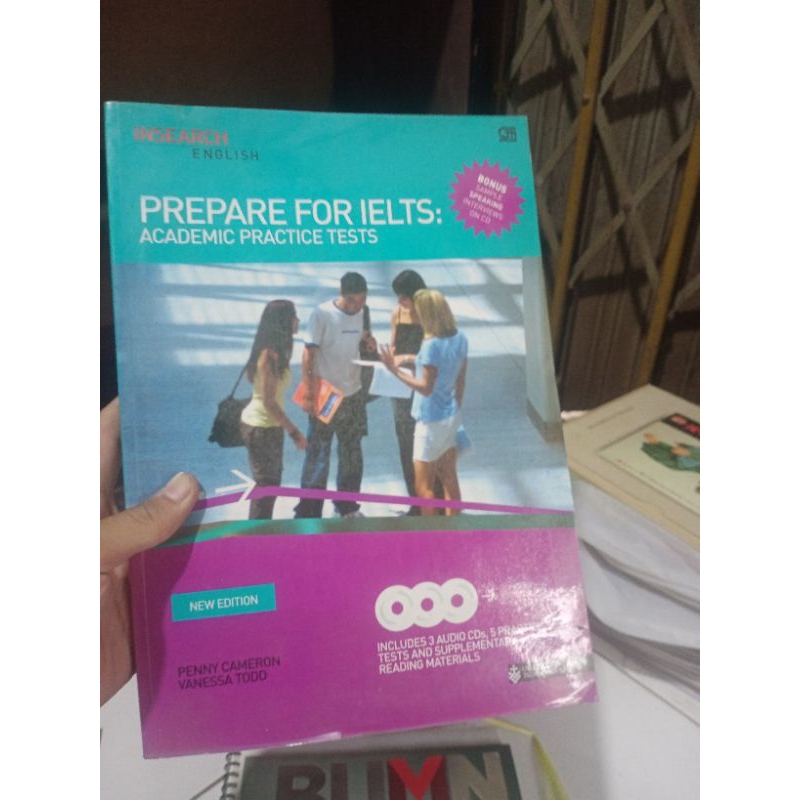 buku prepare for IELTS: academic practice tests