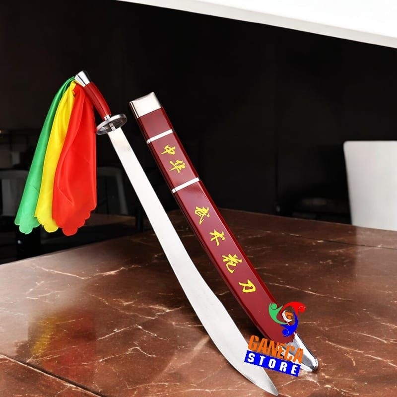 PERALATAN  GOLOK SENI WUSHU / WUSHU LENTUR SATNDART PERTANDINGAN