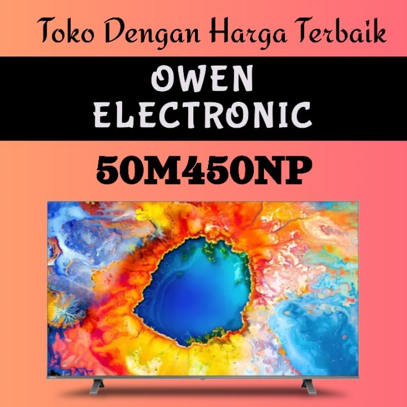 TOSHIBA 50 inch QLED 4K SMART TV 50M450NP