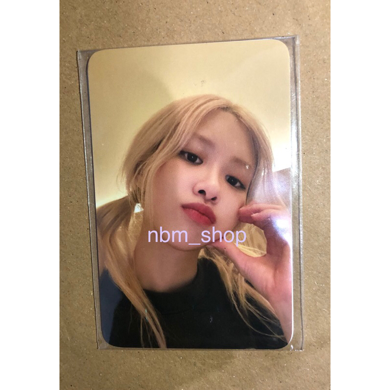 READY STOCK PHOTOCARD ROŚE BLACKPINK CGV KR KOREA WEEK 1 EVENT 01 BORNPINK ROSIE PHOTOCARD