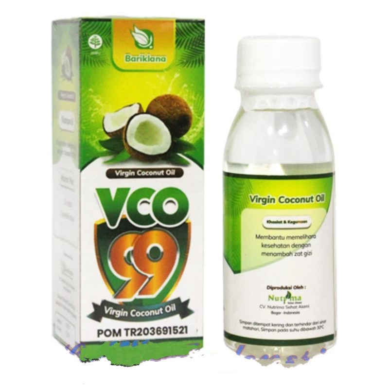 

Minyak Kelapa Murni VCO 99 Bariklana 125ml Virgin Coconut Oil