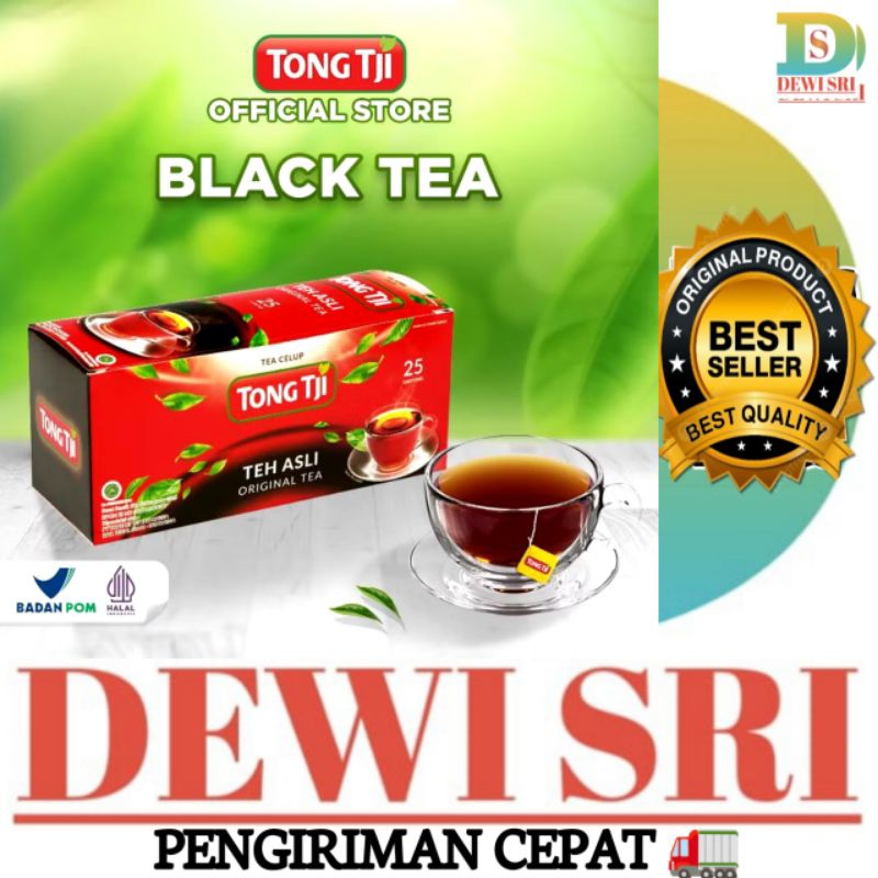 

Teh TONG TJI Original Tea 1Box isi : 25s.