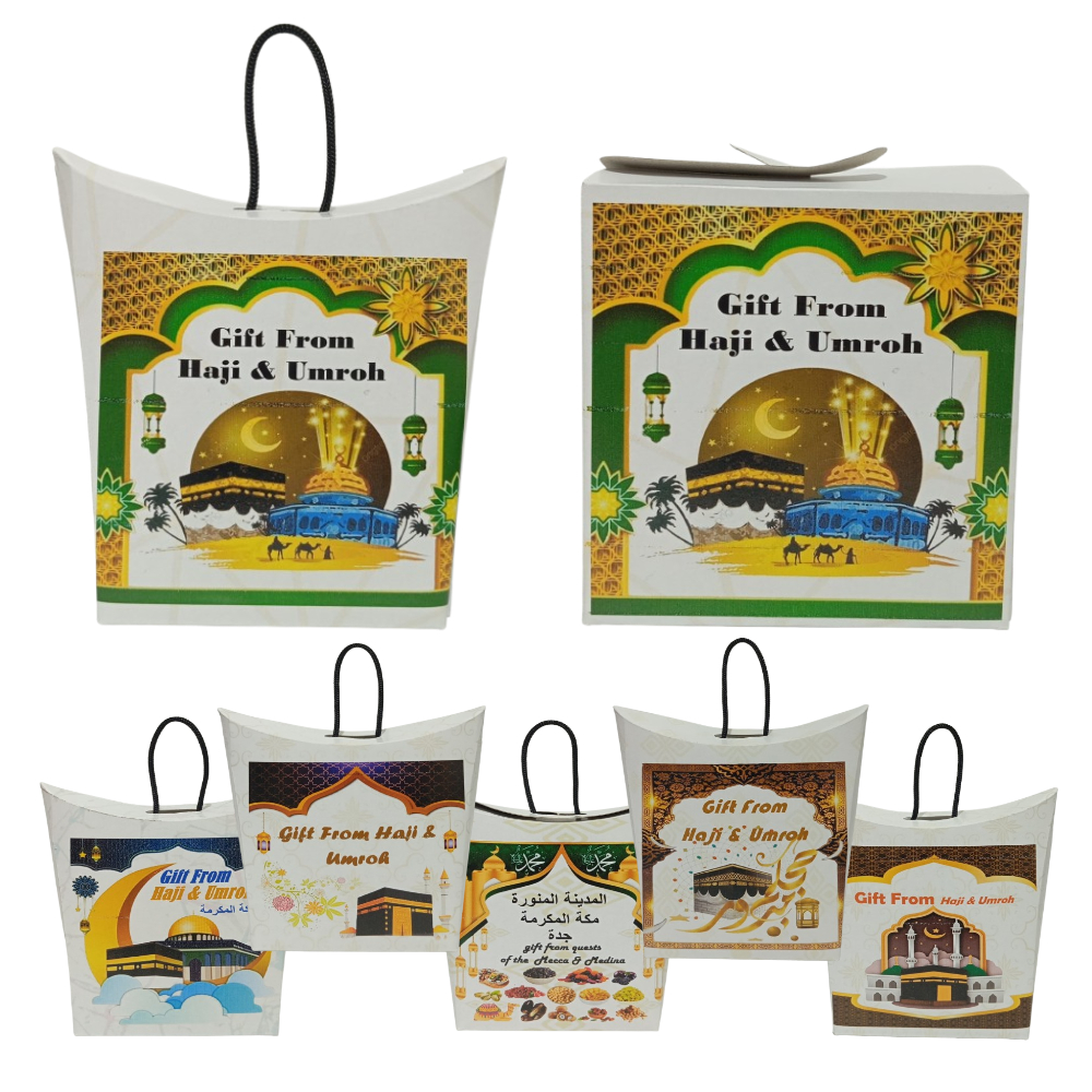 

Dus kardus oleh-oleh umroh dan haji DS8 50pcs