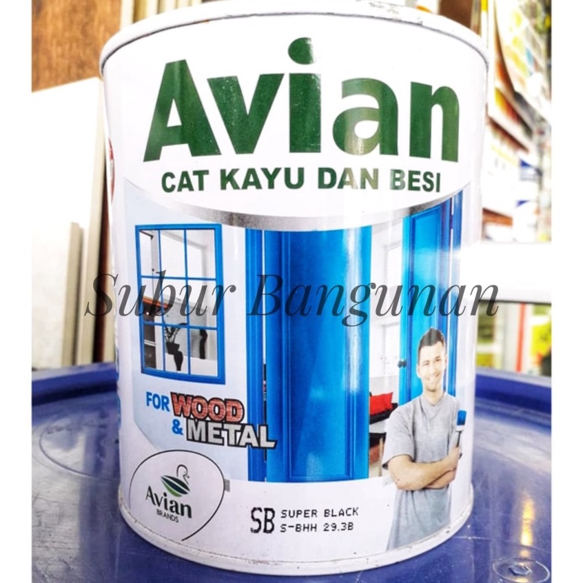 

KODE W56G CAT KAYU DAN BESI AVIAN HIGH GLOSS ENAMEL 1 KG CAT MINYAK