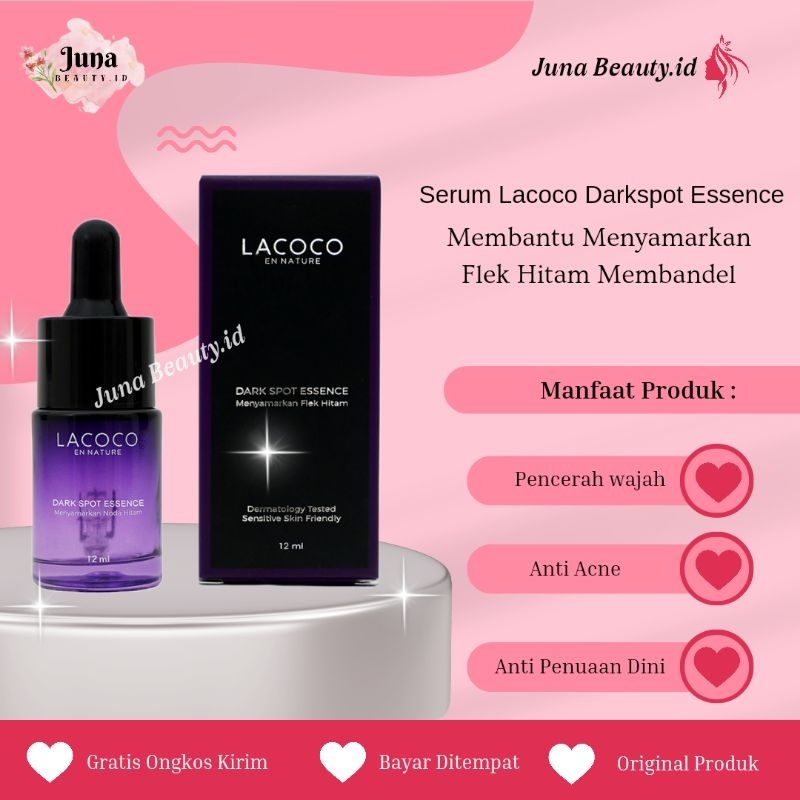 LACOCO DARK SPOT 12ML / LACOCO EYE SERUM / LACOCO WATERMELON GLOW MASK / LACOCO SUNSCREEN / LACOCO B