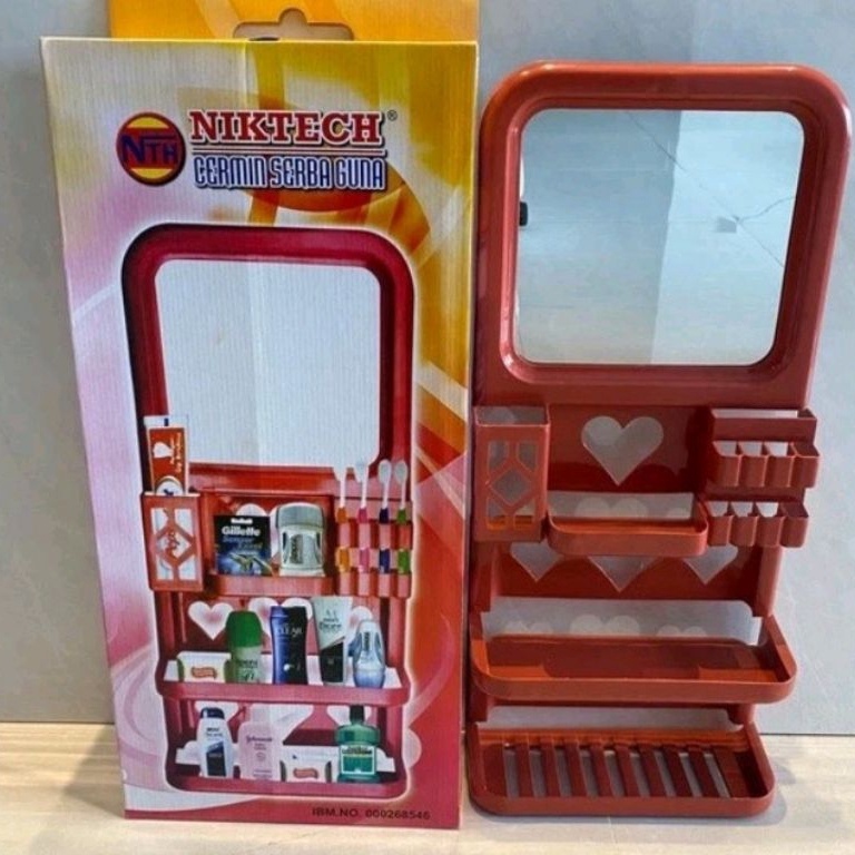 Ready Rak Cermin kamar mandi Innova kaca kamar mandi rak serbaguna