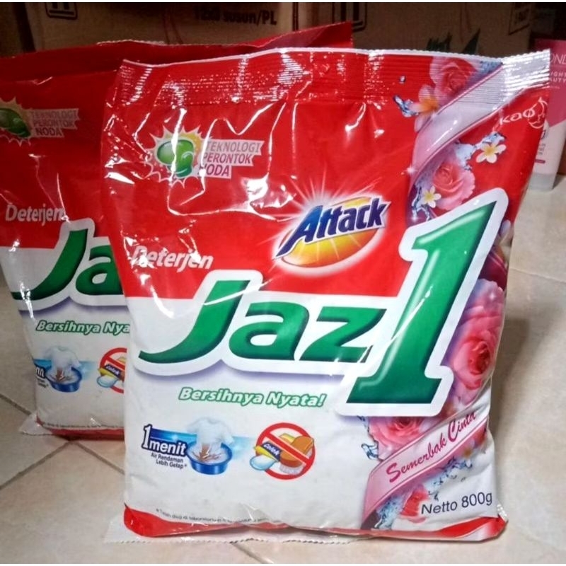 ATTACK JAZ 1 DETERGEN BUBUK 800 GRAM
