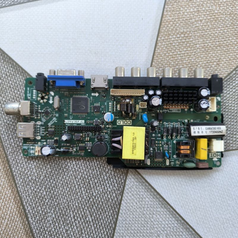 mb ori mainboard led tv coocaa 24W1900