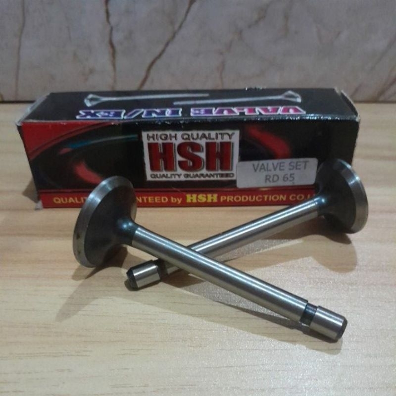 set klep diesel kubota RD65 RD55 valve set kubota RD 65 RD 55