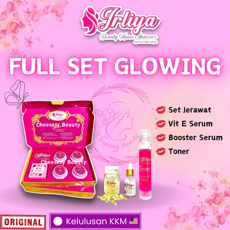 IRLIYA BEAUTY SKINCARE ( PAKET LENGKAP GLOWING )